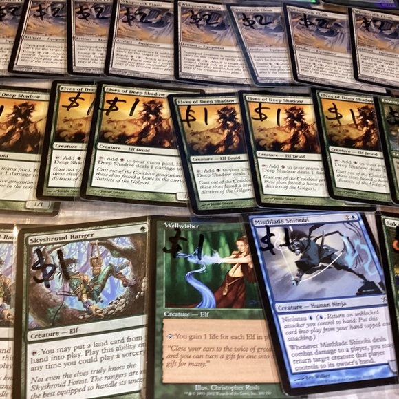 42 Wizard of the Coast Magic The Gathering Cards 13 Foil and 29 regular - Picture 7 of 16